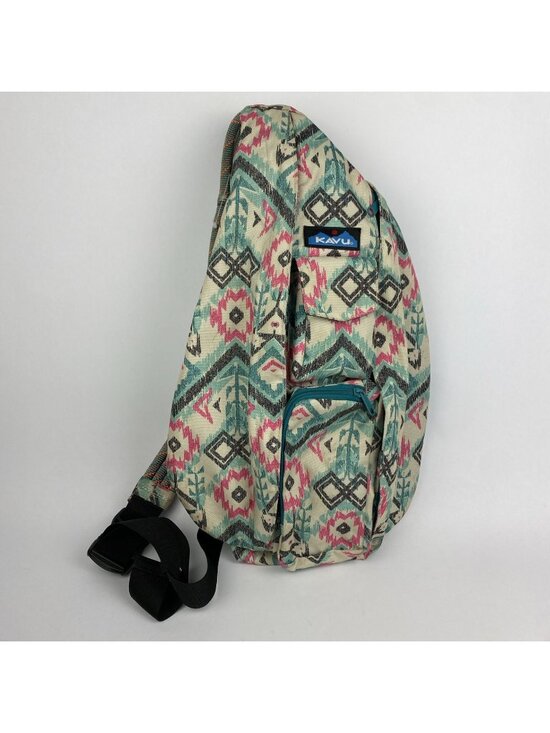 Kavu Handbags - KAVU Island IKAT RARE HTF ROPE BAG MESSENGER SLING CROSSBODY Limited